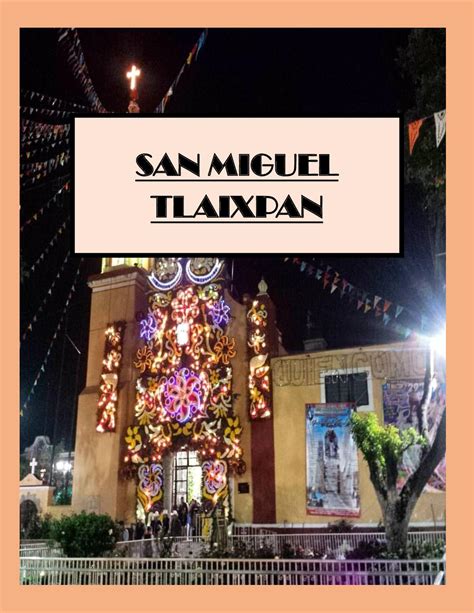 Escolta San Miguel Tlaixpan